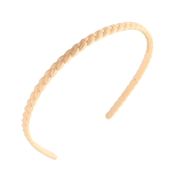 Skinny Braided Matte Headband