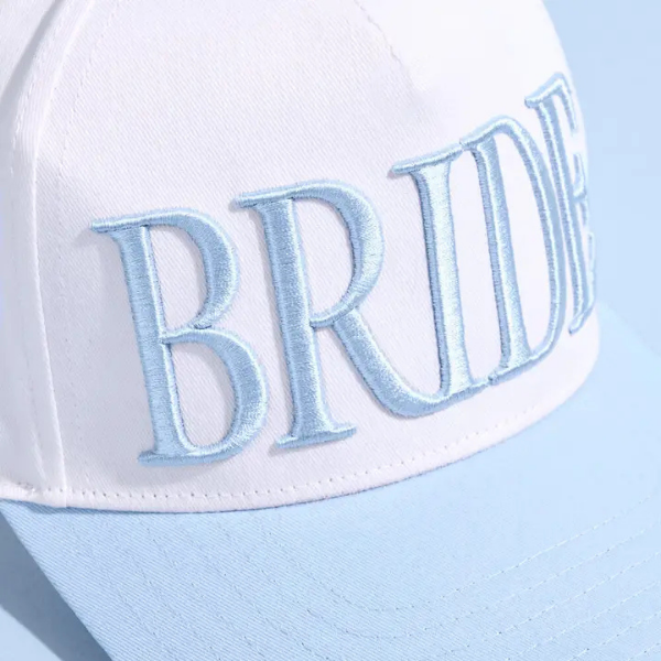 'Something Blue' Bride Trucker Hat