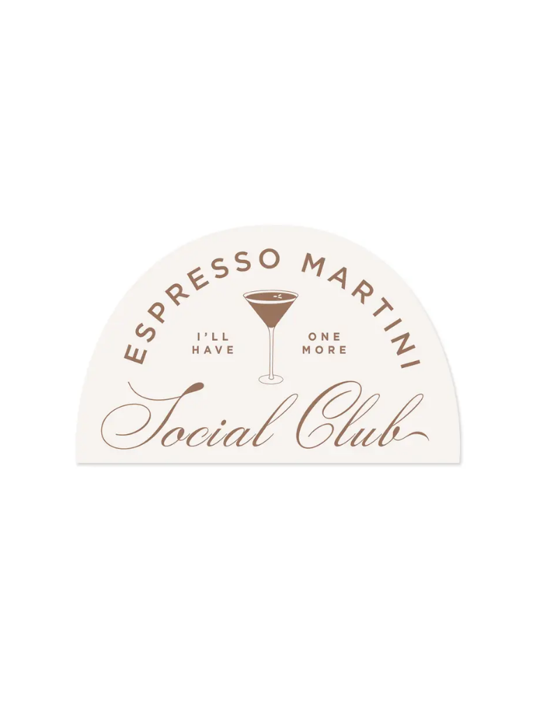 Espresso Martini Sticker