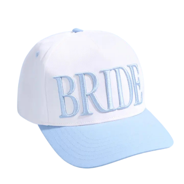 'Something Blue' Bride Trucker Hat
