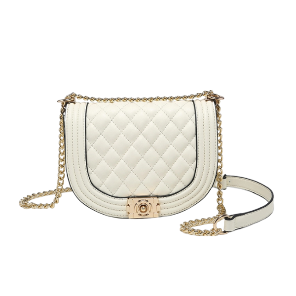 Diana Quilted Snap Front Crossbody