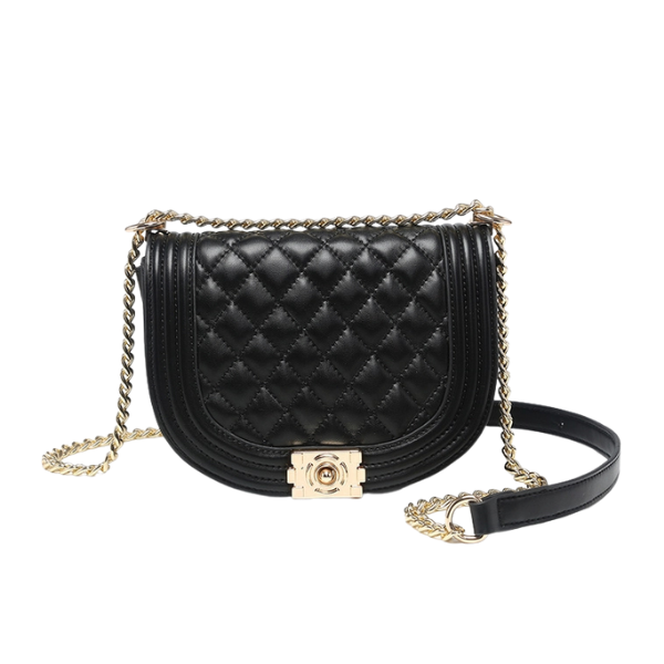 Diana Quilted Snap Front Crossbody