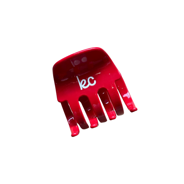Kansas City Red Small Claw Clip