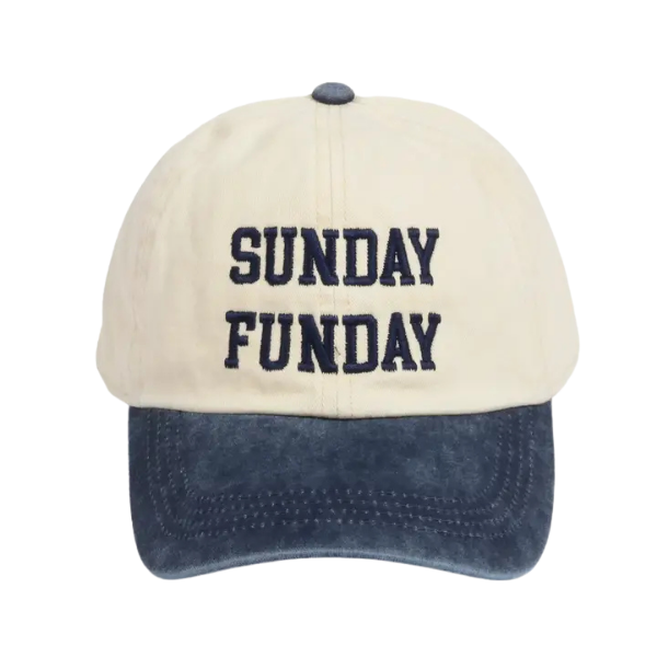 'Sunday Funday' Denim Blue Hat