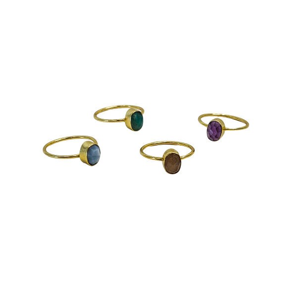 Semi-Precious Stone Rings