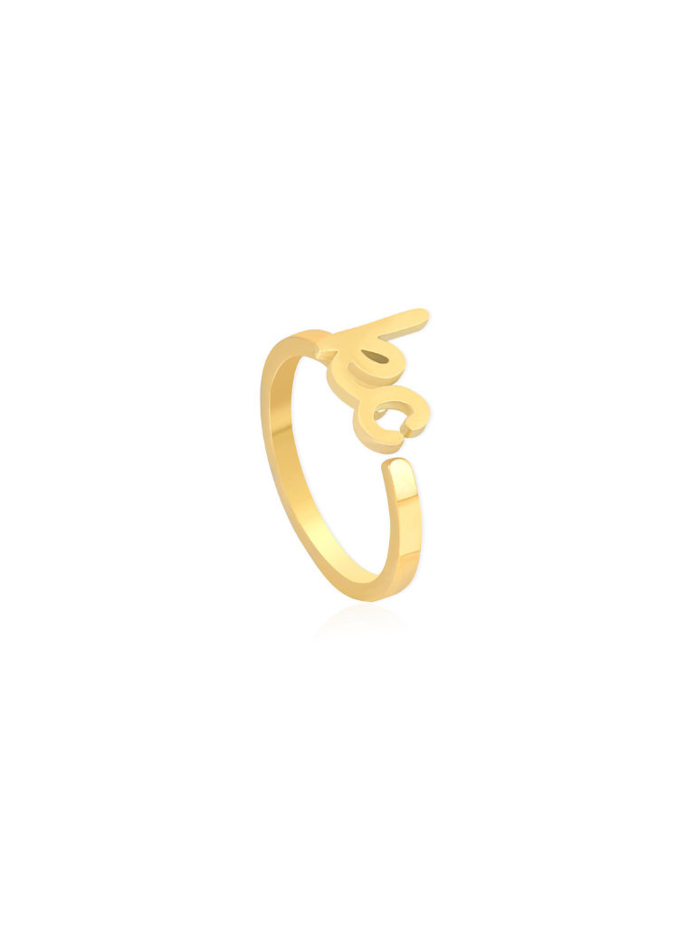 Kansas City Script Ring
