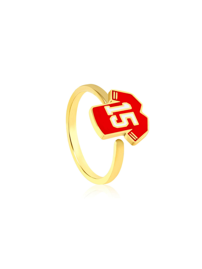Kansas City Chiefs #15 Quarterback Jersey Ring
