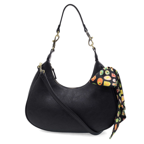 'Farmers Market' Scarf Charm Shoulder Bag