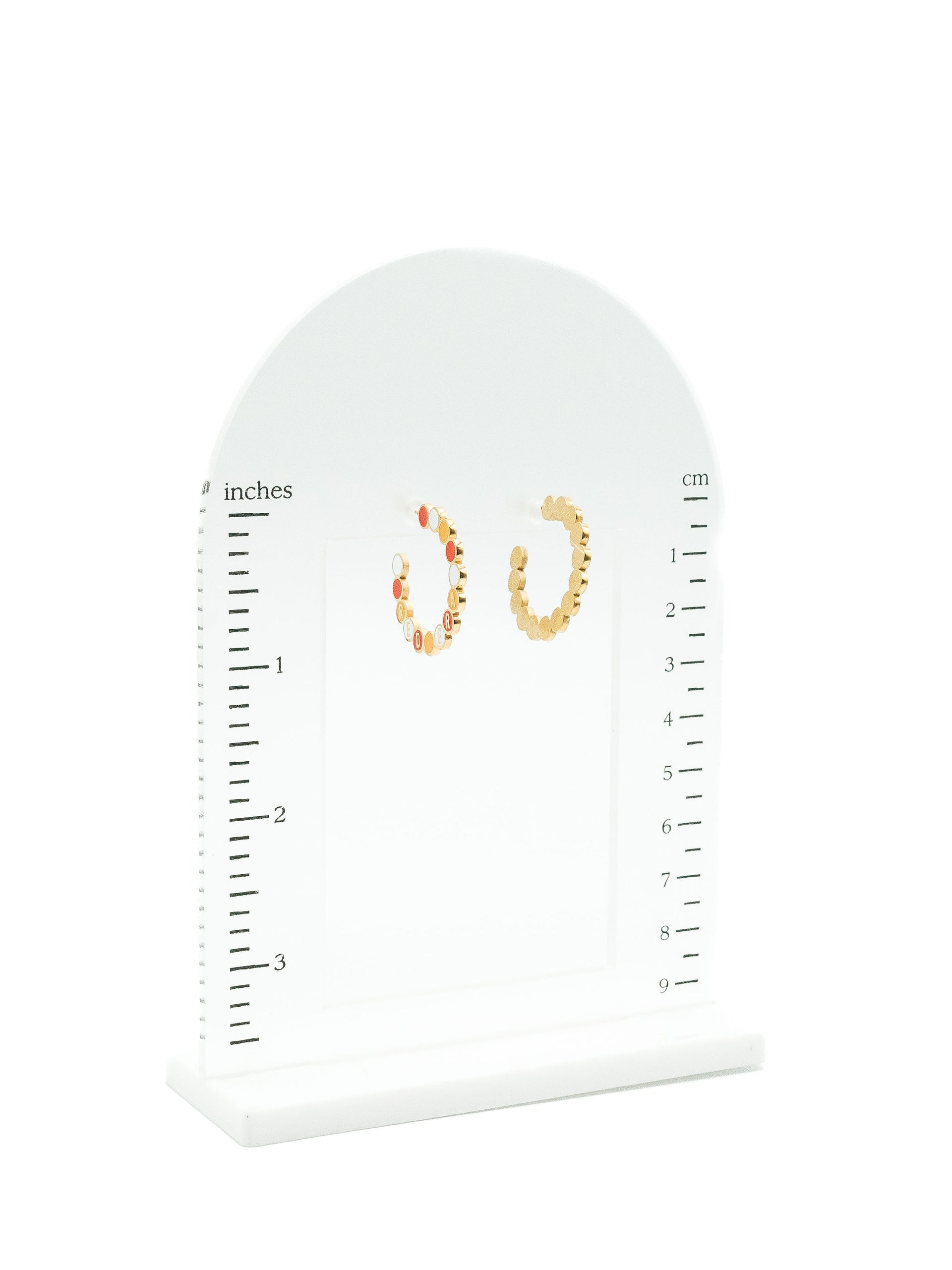 Kansas City #87 ❤ #13 Friendship Hoop Earrings