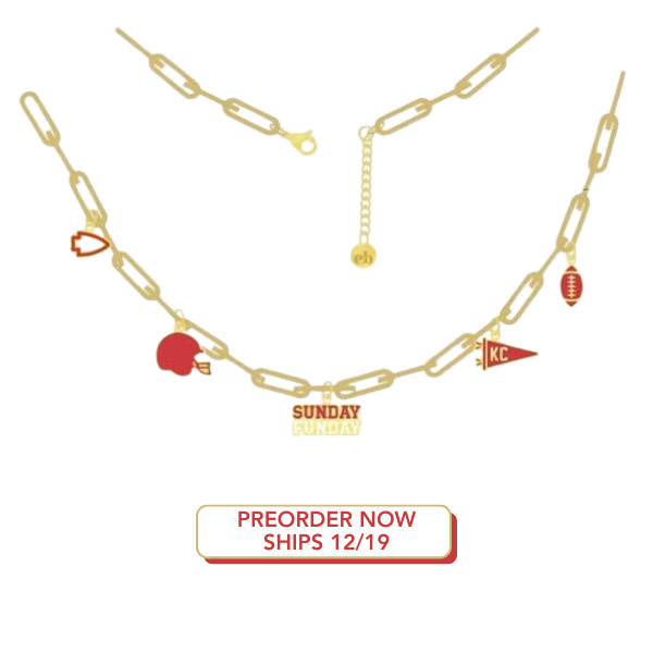 *PREORDER* Kansas City Charm Necklace - Sunday Funday
