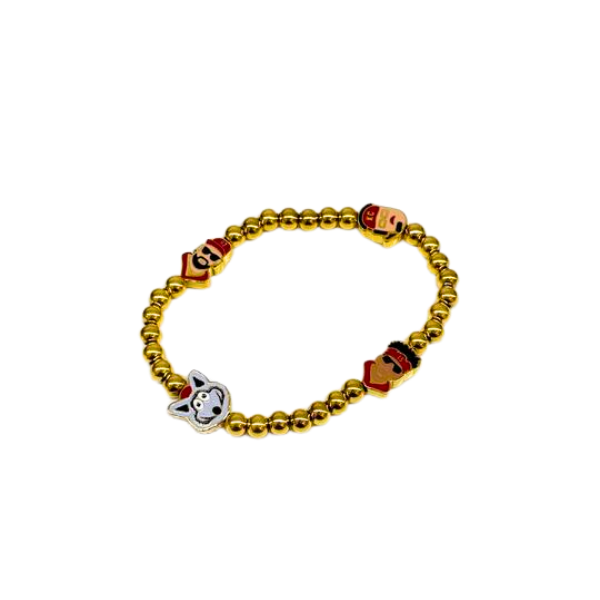 Kansas City Gold Beaded Bracelet - Team