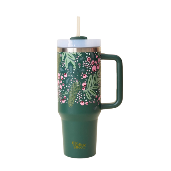 The Darling Effect Drinkware - Take Me Everywhere Tumbler - Sprig Jolly Green