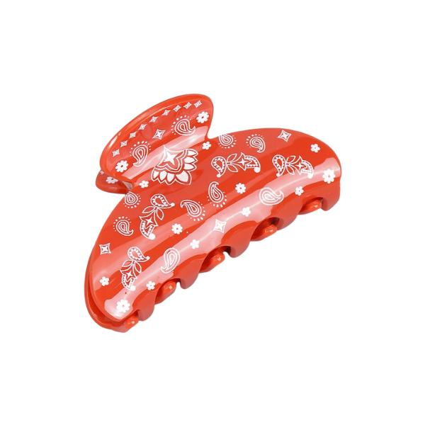 Paisley Claw Clip