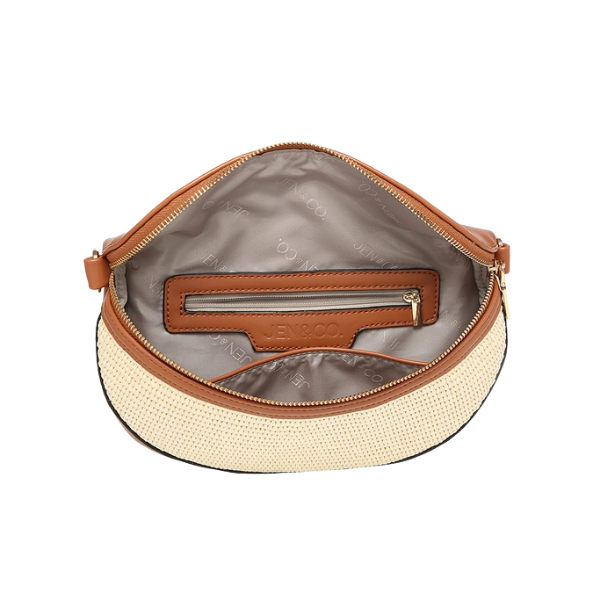 Nevaeh Straw Sling/Crossbody Bag