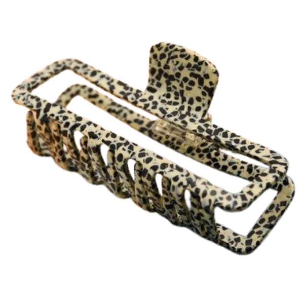 Elongated Rectangle Claw Clip