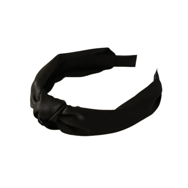 Satin Top Knot Headband