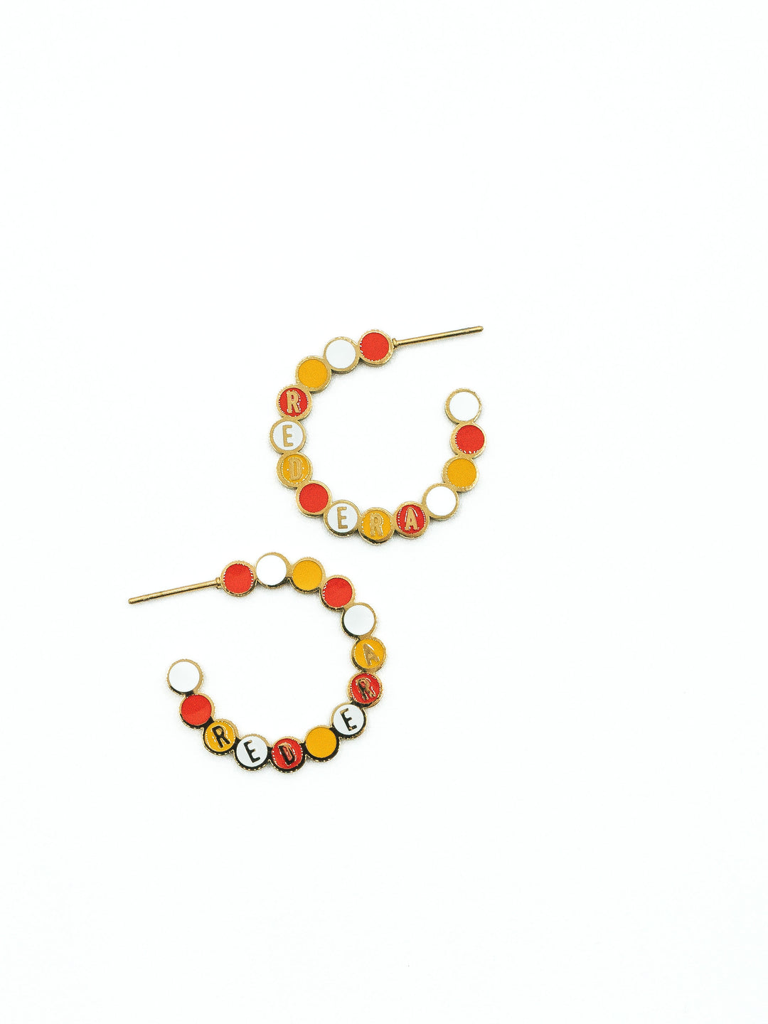 Kansas City Red Era Friendship Hoop Earrings