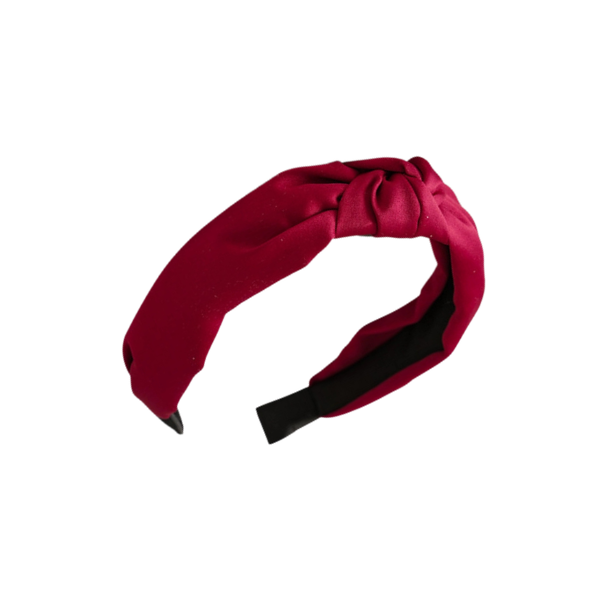 Satin Top Knot Headband