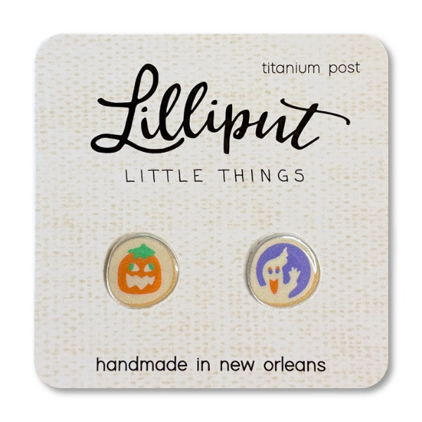 Lilliput Halloween Stud Earrings