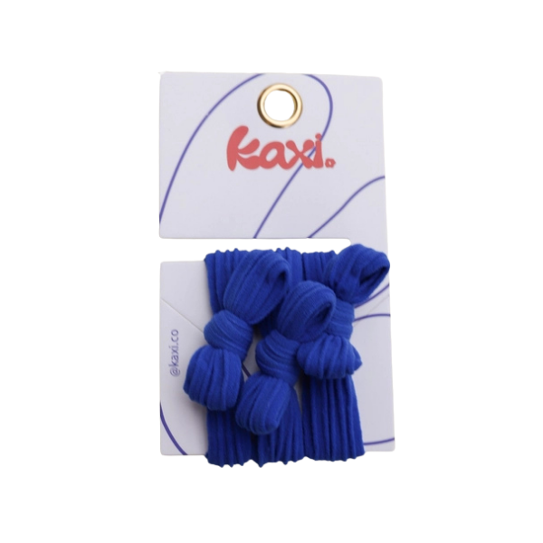 Kaxi 3pc Bow Slick Ponytail Hair Ties
