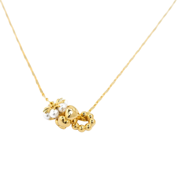 Three Circle Pendants Necklace