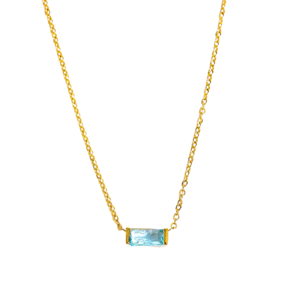 Birthstone Charm Necklace