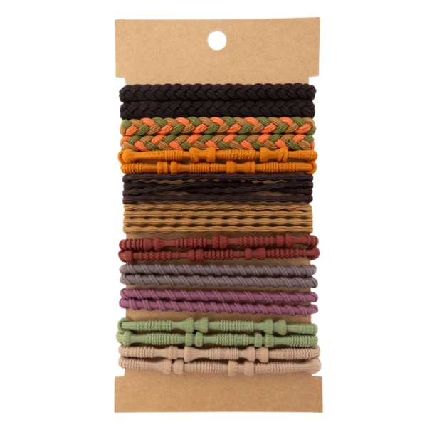 20pc Boho "Bracelet" Hair Ties