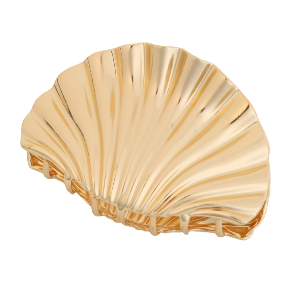 Gold Shell Claw Clips
