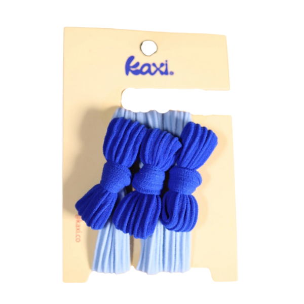 Kaxi 3pc Bow Slick Ponytail Hair Ties