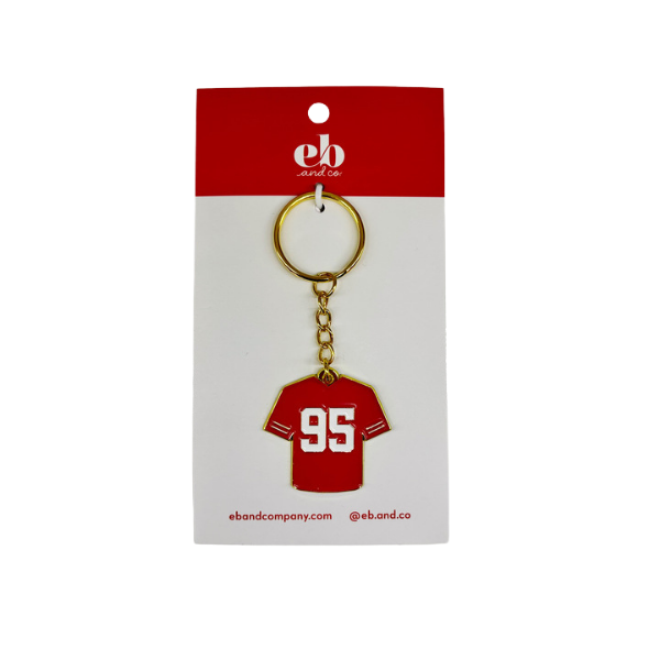 Kansas City Keychains - #95 Jersey