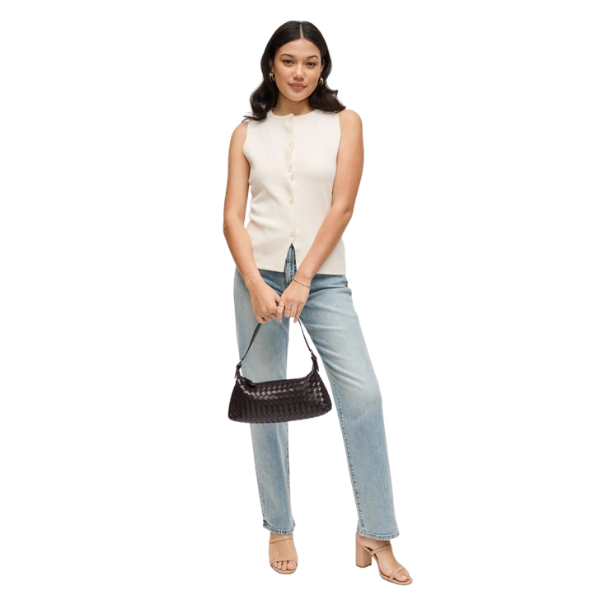 Audrey Woven Shoulder Bag