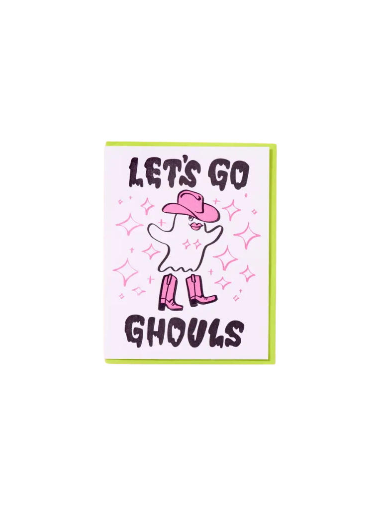 Let's Go Ghouls Card