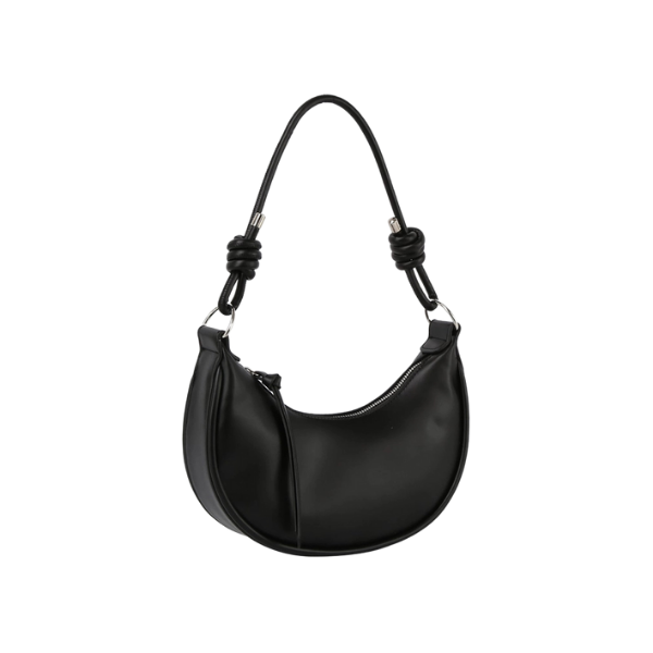 Knotted Handle Shoulder Bag