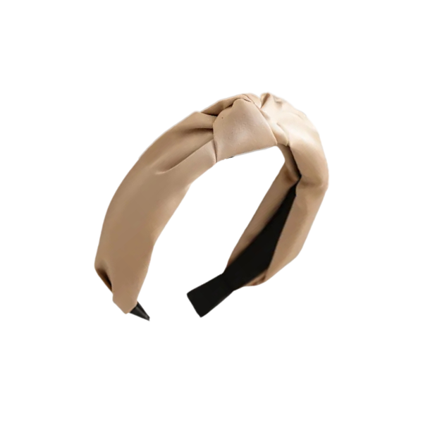 Satin Top Knot Headband