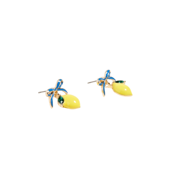 Fruits &amp; Bows Stud Earrings