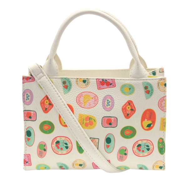 'Farmers Market' Mini Tote Crossbody Bag