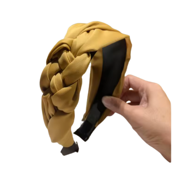 Braided Accent Flat Headband