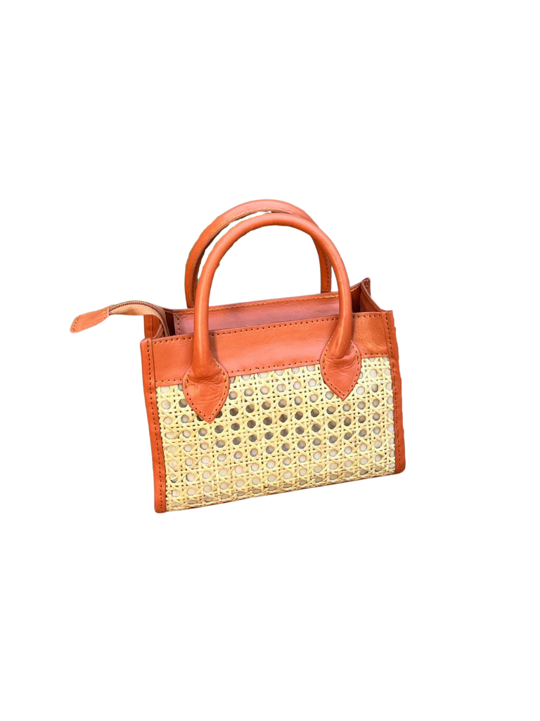 Laksmi Orange Crossbody Bag