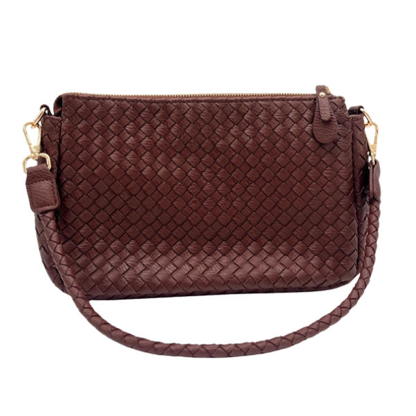 Elle Woven Crossbody Bag