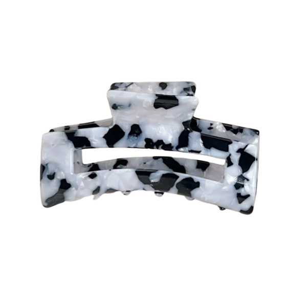 Tortoise Rectangle Claw Clip