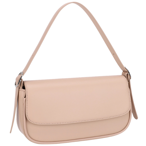 Baguette Flap Shoulder Bag