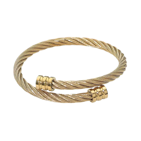 Twisted Cable Adjustable Bracelet