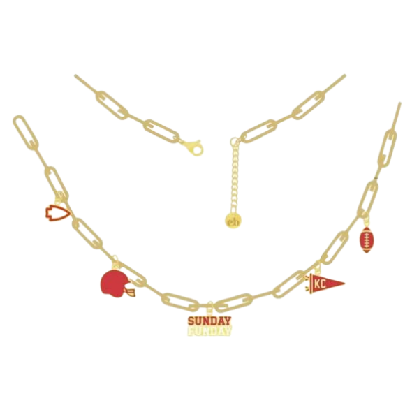 *PREORDER* Kansas City Charm Necklace - Sunday Funday