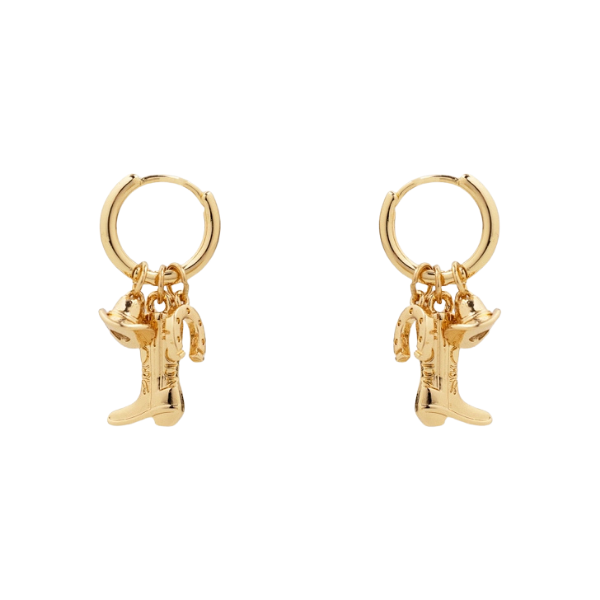 'Giddy Up' Charm Earrings
