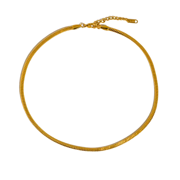Papillon Non-Tarnish Classic Snake Chain Necklace