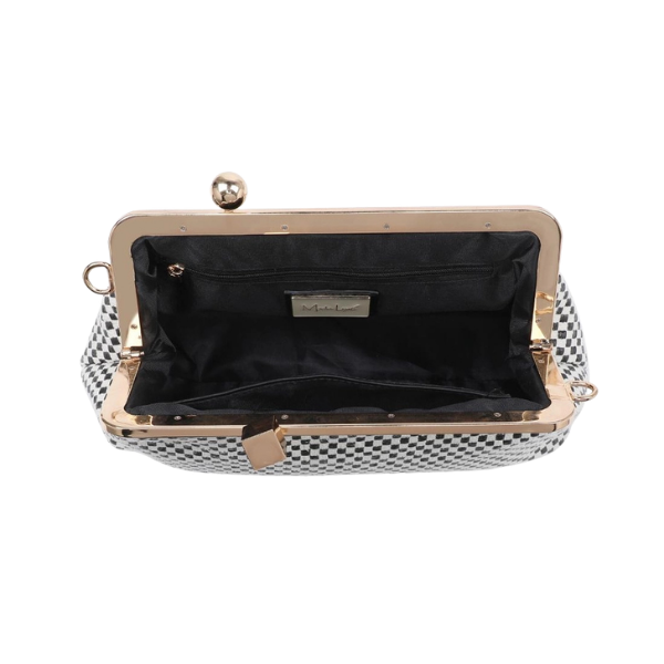Bianca Kiss-Lock Clutch Bag