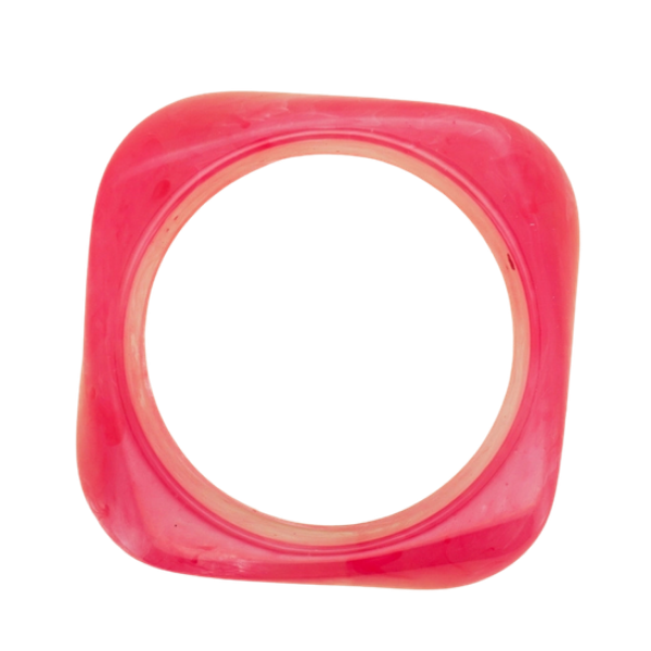 Paulina Otero Chunky Resin Bangle Bracelet
