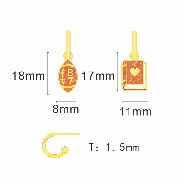 *PREORDER* Swifty Love Story Huggie Hoop Earrings