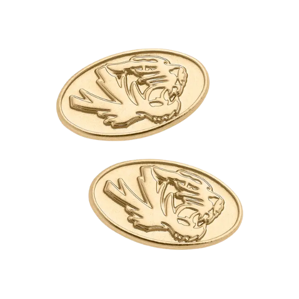 College Mascot Stud Earrings