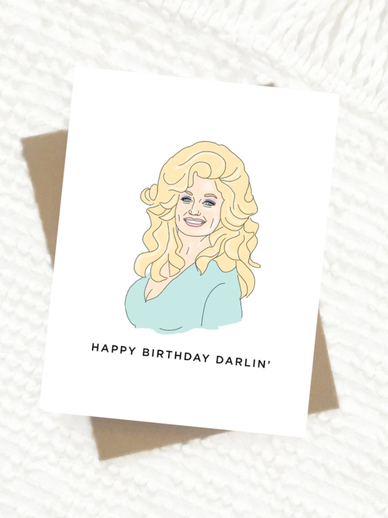 Happy Birthday Darlin' Card